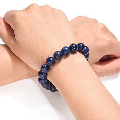 Valentine Day Gift for Husband Stretchy Gemstone Bracelets BJEW-G073-51mm-15-1