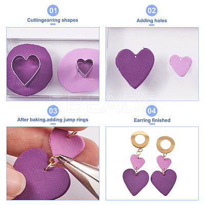 DIY Earring Making Finding Kits DIY-FW0001-22-1