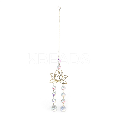 Brass Big Pendant Decorations LS-HJEW-M005-04D-G-1