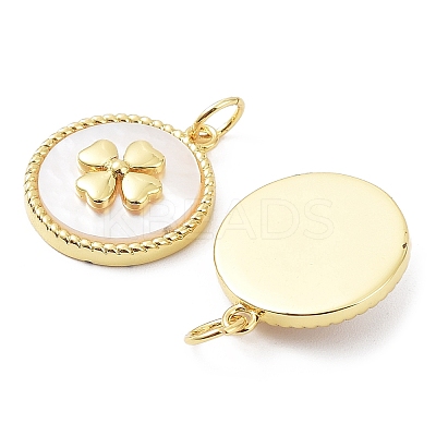 Rack Plating Brass Pendants KK-B076-05G-02-1