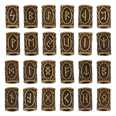 1 Set Alloy European Beads FIND-HY0003-12-1