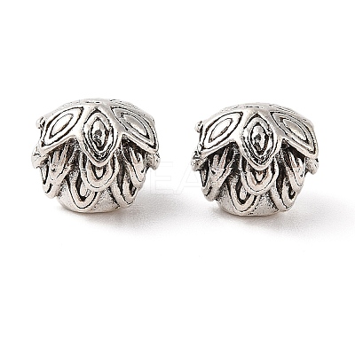 Tibetan Style Alloy European Beads FIND-C060-007AS-1