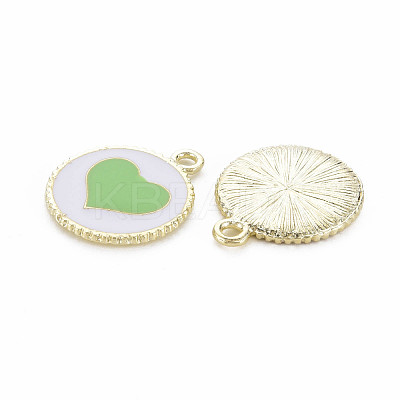 Alloy Enamel Pendants PALLOY-S181-039-NR-1