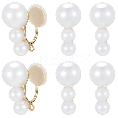 10Pcs Brass Ear Cuff Findings KK-BBC0022-46-1