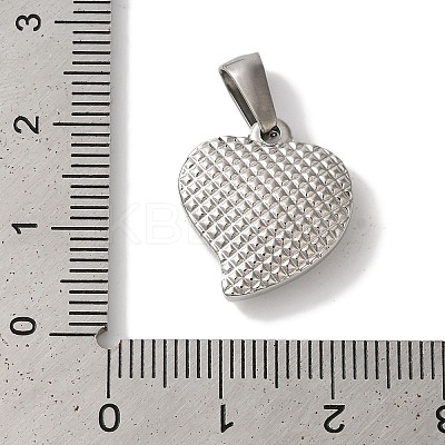 Non-Tarnish 304 Stainless Steel Pendants STAS-Z075-16P-1