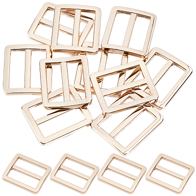 10Pcs Alloy Rectangle Buckles FIND-CY0001-97KCG-1