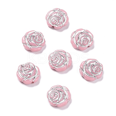 Opaque Acrylic Beads OACR-G016-09A-1