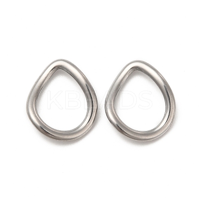 Non-Tarnish 304 Stainless Steel Linking Rings STAS-F283-05P-1