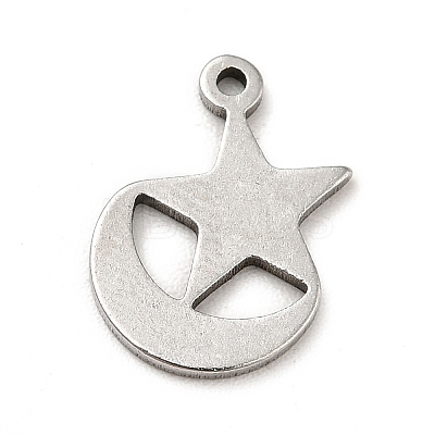 Non-Tarnish 201 Stainless Steel Pendants STAS-P312-18P-1