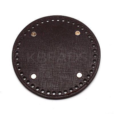 Imitation Leather Knitting Crochet Bags Bottom DIY-WH0302-38C-1