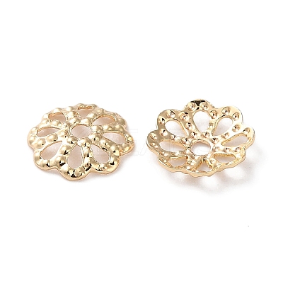 Rack Plating Brass Bead Caps KK-F090-21LG-01-1