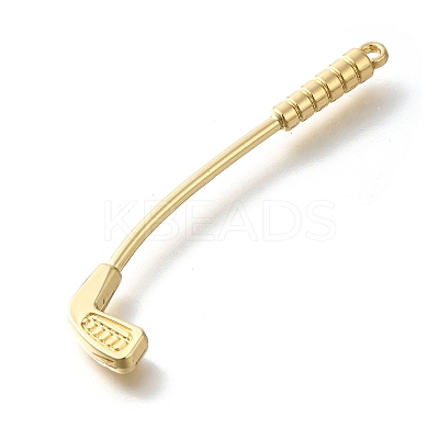 Alloy Sports Equipment Pendants LS-PALLOY-R157-05G-01-1