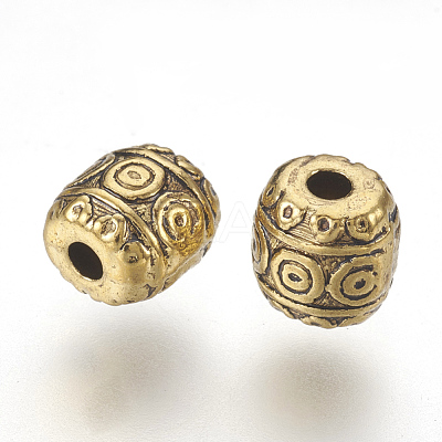 Tibetan Style Beads X-GLF0888Y-1