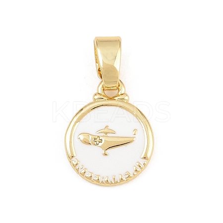 Brass Charms KK-E798-01M-G-1