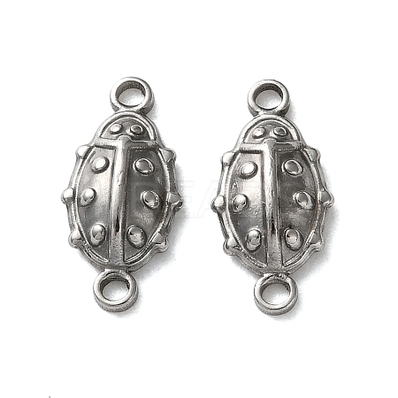 304 Stainless Steel Connector Charms STAS-R164-04P-01-1