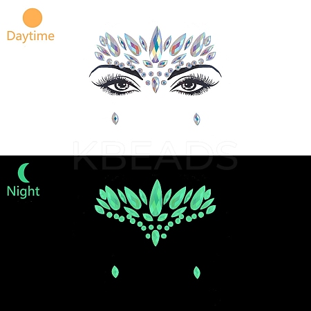 Luminous Glow in the Dark Removable Temporary Water Proof Tattoos Paper Stickers PW-WGF5E01-16-1