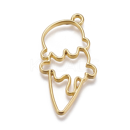 Zinc Alloy Open Back Bezel Pendants X-PALLOY-I126-17-1