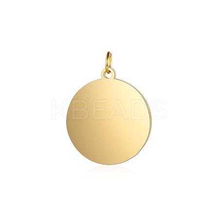 Ion Plating(IP) 304 Stainless Steel Pendants STAS-I311-33E-G-1