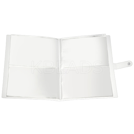 PP Plastic Card Storage Albums AJEW-WH0258-509A-1