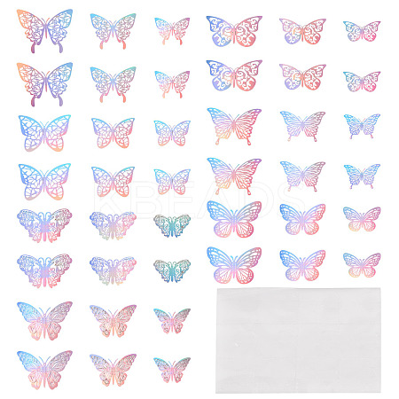 7 Bags 7 Styles Paper Wall Stickers DIY-TA0013-20-1