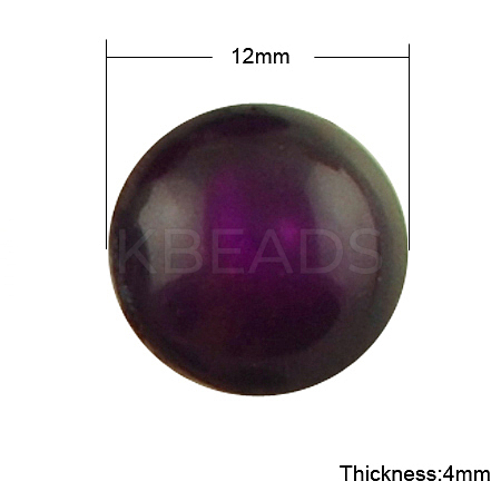 Resin Cabochons CRES-R062-12mm-30-1