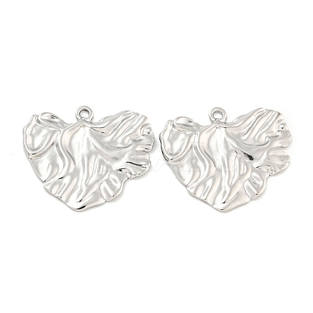 Non-Tarnish 304 Stainless Steel Pendants STAS-P365-27P-1