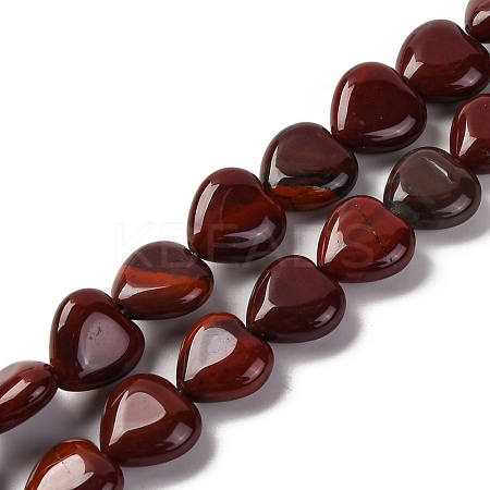 Natural Red Rainbow Jasper Beads Strands G-I372-A06-01-1