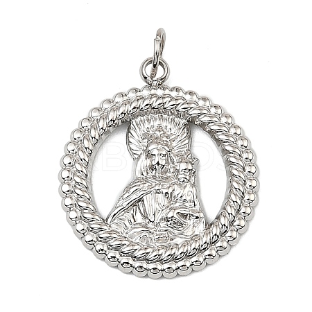 Virgin Mary Theme 304 Stainless Steel Pendants STAS-I356-05P-03-1