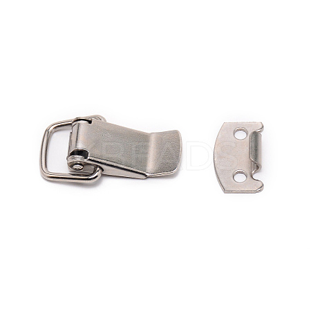 Iron Bag Lock Clasps AJEW-WH0239-71-1