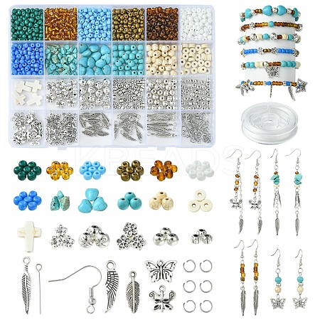 DIY Bracelet/Earring Kits DIY-FS0006-82-1