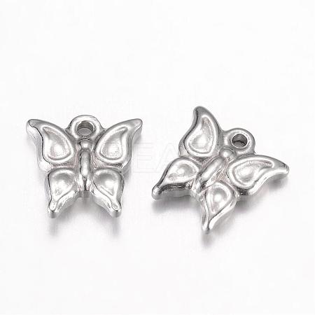 Tarnish Resistant 201 Stainless Steel Charms STAS-G071-02P-1