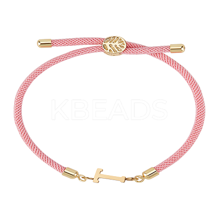 1Pc Adjustable Nylon Cord Slider Bracelets for Women BJEW-LP0001-32T-03-1