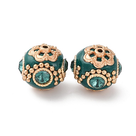 Handmade Resin Indonesia Beads IPDL-S054-008A-01KCG-1