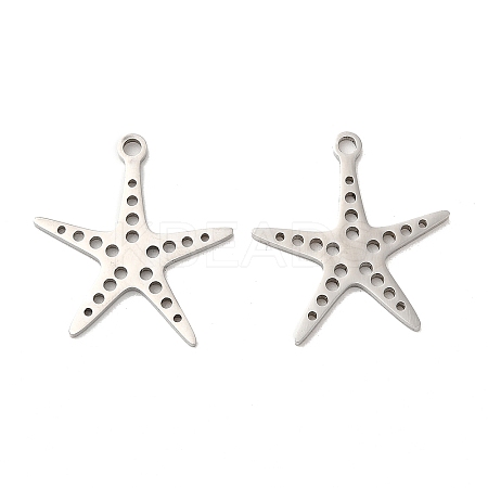 Non-Tarnish 304 Stainless Steel Pendants STAS-L020-021P-1