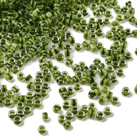 Cylinder Glass Seed Beads GLAA-NH0005-01H-1