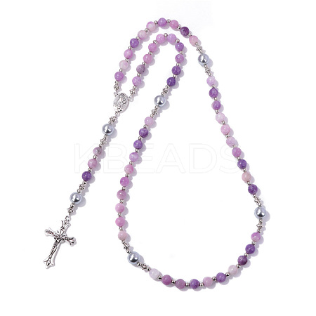 Cross Charm Wrap Style Bracelet PW-WG588AF-13-1