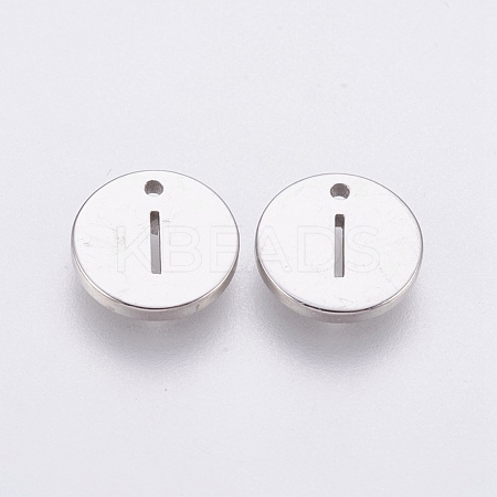 Non-Tarnish 304 Stainless Steel Charms STAS-P212-15P-21-1