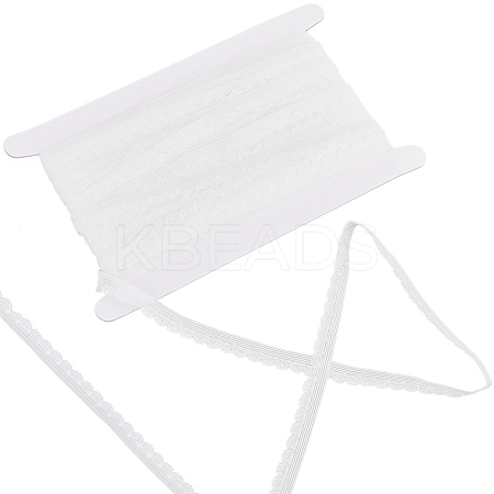 25M Nylon Picot Elastic Lace Trim OCOR-GF0003-75A-1