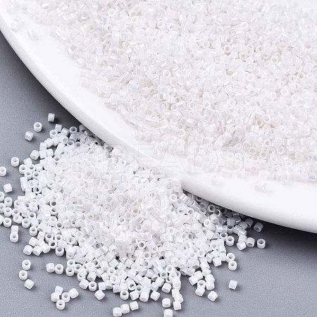 FGB 11/0 Grade A Baking Paint Glass Seed Beads SEED-S030-0401-1