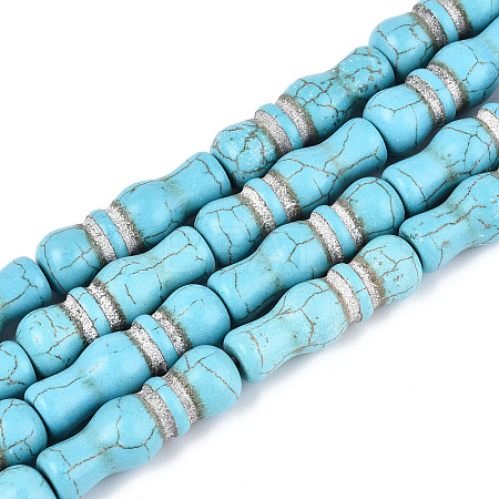 Synthetic Turquoise Beads Strands G-N352-07-1