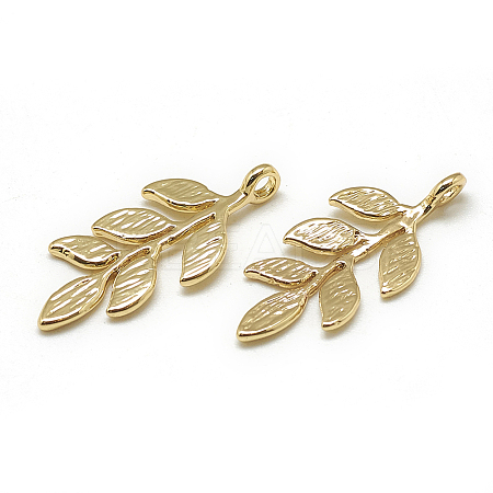 Brass Pendants KK-T032-098G-1