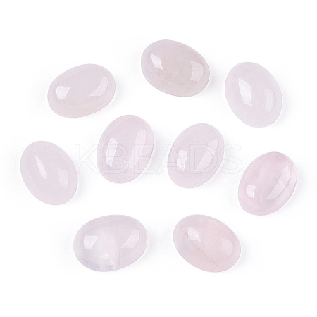 Natural Rose Quartz Cabochons G-A094-01B-12-1