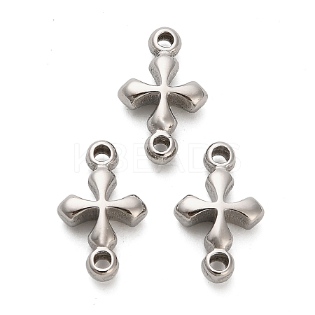 304 Stainless Steel Connector Charms STAS-B111-10P-1