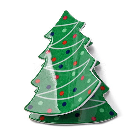 Christmas Claw Plastic Claw Hair Clips LS-PHAR-K006-01D-1