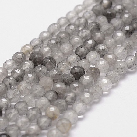 Natural Cloud Quartz Beads Strands G-G736-21-4mm-1