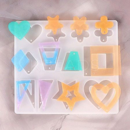 DIY Pendant Food-grade Silicone Molds LS-SIMO-D002-01E-1