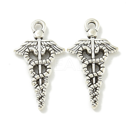 Tibetan Style Alloy Pendants TIBE-I026-6007AS-1