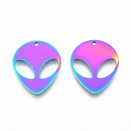 201 Stainless Steel Pendants Ion Plating(IP) STAS-N098-117M-1