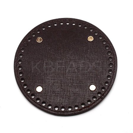 Imitation Leather Knitting Crochet Bags Bottom DIY-WH0302-38C-1