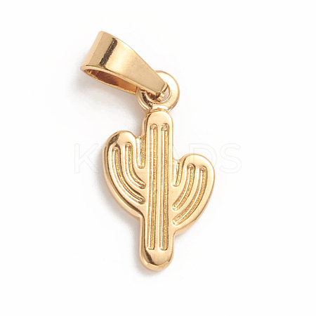 304 Stainless Steel Pendants STAS-E486-03G-1